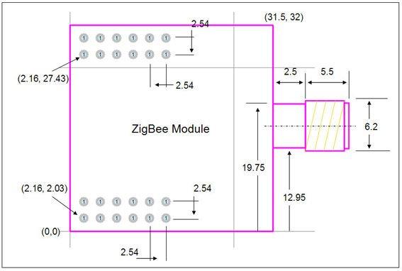  RF010. Zigbee  DRF1605H   . 2