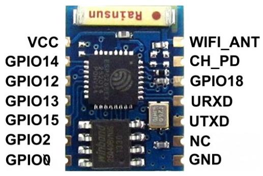  RF017. WiFi  ESP8266 ESP-03 . 1