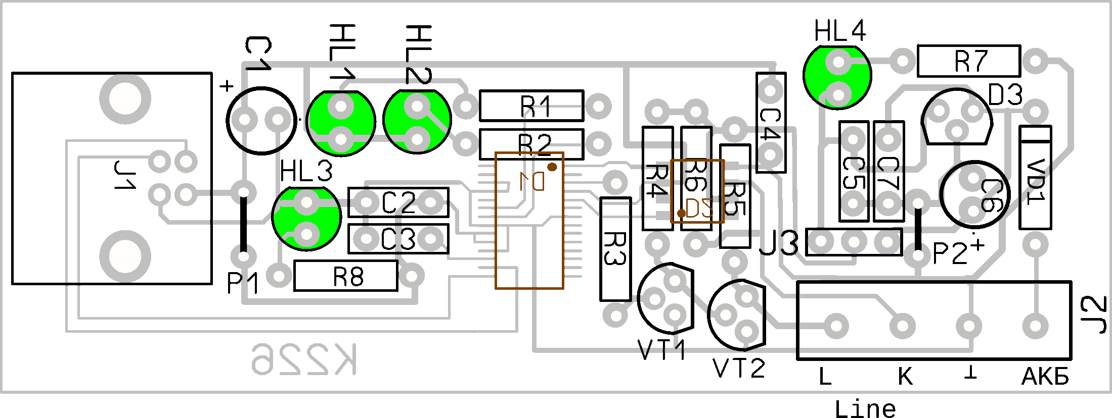  RAM226. USB K-L-line  . 2