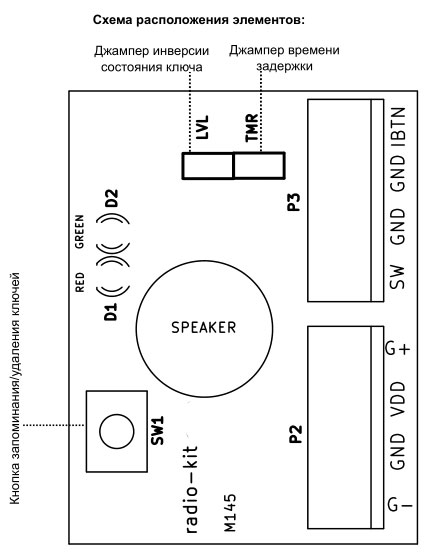    IButton-600/  RA145M . 5