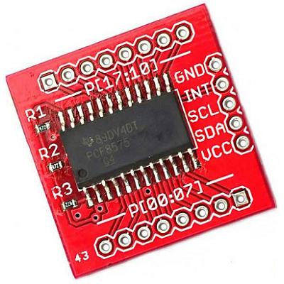 ������ RC0115. ����������� ������ �����-������ �� PCF8575 (I/O Expander)