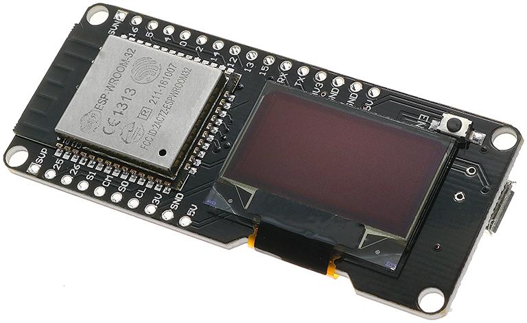  RF045.   ESP32  OLED  0,96  . 1